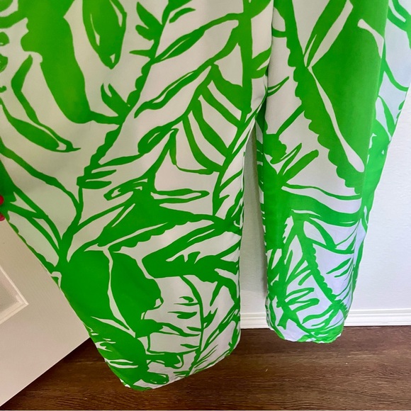 Lilly Pulitzer for Target Women's Green and White Jumpsuit Size Small - Picture 9 of 16